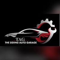 The Siding Auto Garage Logo